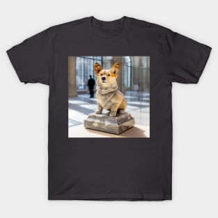 Corgi Statue in the Louvre T-Shirt